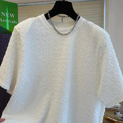 Men Loose T-Shirts Casual Lazy Breathable Quick Drying Short Sleeves Cool Fashion Outdoor High Street Top