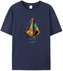 New Four Seasons T-Shirt Best Design Volcom100% Cotton Excellent Quality Comfort Top Black Holiday Gift Top Men Women T-Shirt