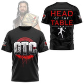 Men's New Roman Reigns The OTC T-Shirt Street Casual Sports Fashion Top Gym Fitness Streetwear Oversized Loose Tees