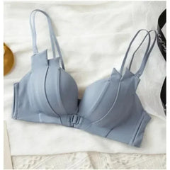 New Japanese Bra Briefs Set Women Push Up Brassiere Fashion Tank Top Underwear Sexy Ice Silk Panties Female Sexy Lingerie