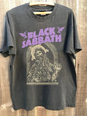 Black Sabbath Tshirt Black Sabbath Band Music American T-shirt Men Fashion Street Hip-hop Rock Short-sleeved Women Cotton Top