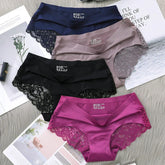 Set/lot Seamless Women Hollow Out Panties Set Underwear Comfort Lace Briefs Low Rise Female Sport Panty Soft Lady Lingerie