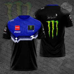 Monster Energy Racing Moto Jersey 2025 T-Shirt Men Women Tee Short Sleeve Tops Shirts Children Dual Fabio Quartararo 20 El Diabo