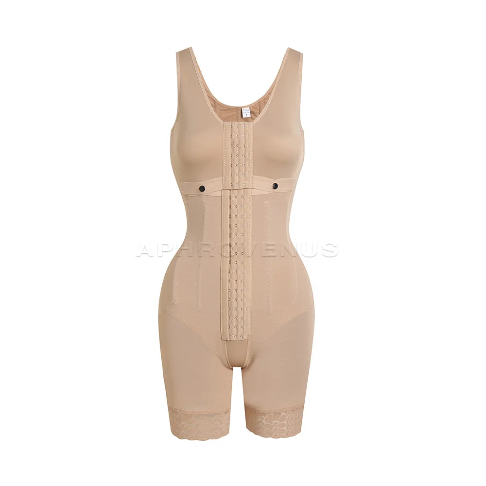 Fajas Colombianas High Compression Flatten Abdomen Body Shaper Tummy Control  Butt Lifter Shapewear Waist Trainer Bodysuit