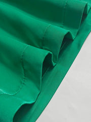 Gymystars  Jumpsuits Woman Elegant Deep V-neck Casual Green One Pieces Outfit Zipper Fashion Jumpsuit Wide-leg Pants