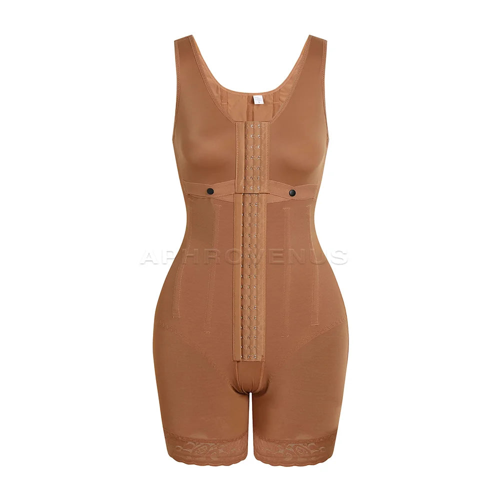 Fajas Colombianas High Compression Flatten Abdomen Body Shaper Tummy Control  Butt Lifter Shapewear Waist Trainer Bodysuit