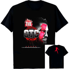 Men's New Roman Reigns The OTC T-Shirt Street Casual Sports Fashion Top Gym Fitness Streetwear Oversized Loose Tees