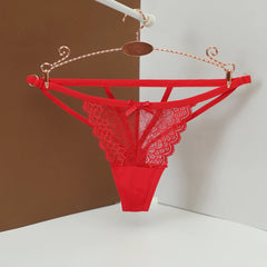 Sexy Lace Panties Women Low-waist Underwear Thong Ladies Lingerie Temptation Intimates Seamless Femlae Lingerie